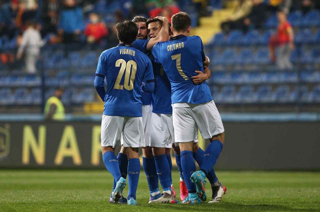 Under 21, Montenegro-Italia 1-1: Azzurrini in testa al girone