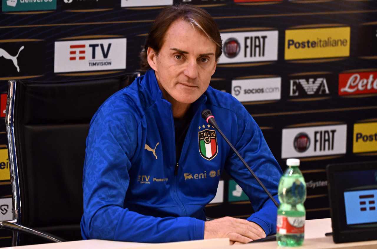 Germania-Italia, Mancini in conferenza: «Scamacca deve imparare a muoversi»