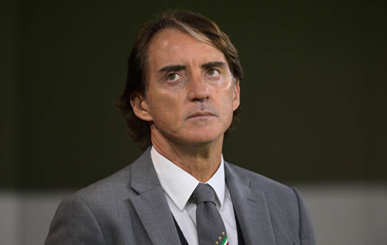 Albania-Italia, Mancini: «Bene il nuovo modulo. Grifo grande calciatore»